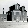 The Moro flour mill in Eckville, Alberta was rebuilt in 1932.