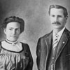 Riina and Alexander Krisby wedding in 1911.