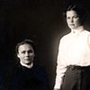 Viiu (Sophia) and Louise Tipman in Stettler, Alberta in the 1910s.