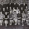 The Baltic Centennial Choir helped celebrate Canada's Centennial in Edmonton, Alberta in 1967. Choir was directed by Mrs. Kivi who is seated in the centre.